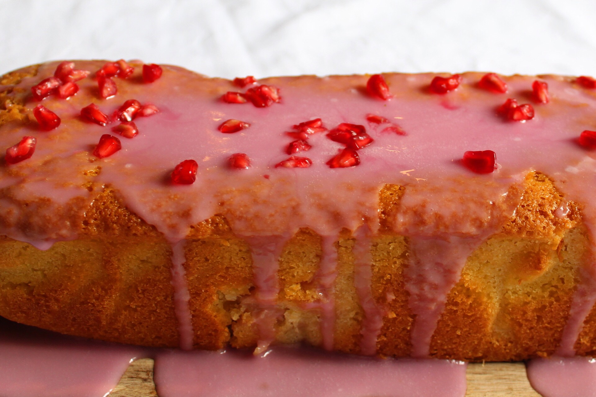 hamer vooroordeel Afrika Cake met een glazuur van granaatappel - Lot of Taste