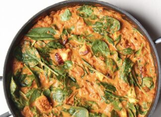 Paneer-tomaten curry